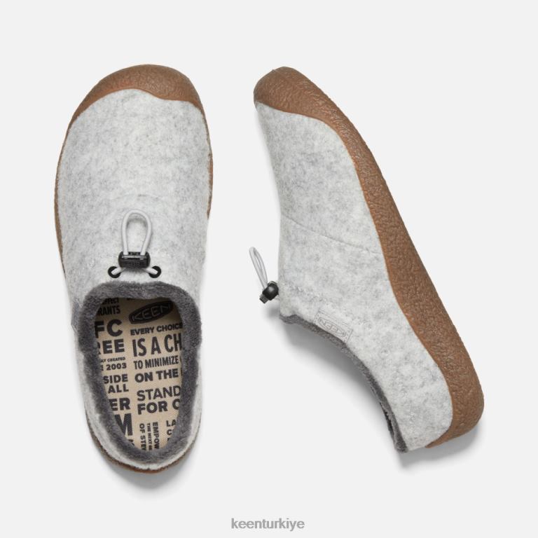 Keen 8L2D282 kadınlar Howser iii slayt açık gri yün buharı