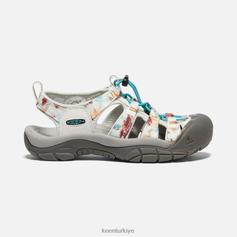 Keen 8L2D296 kadınlar newport h2 sandalet çiseleyen porselen