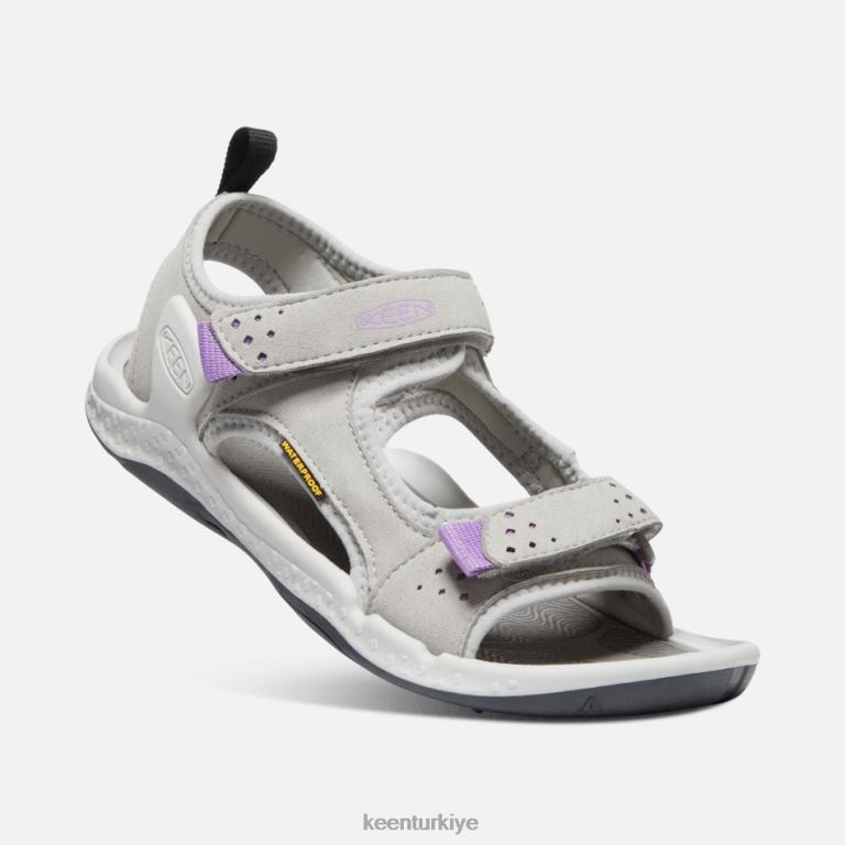 Keen 8L2D297 kadınlar drift creek iki bantlı sandalet çiseleyen ingilizce lavanta