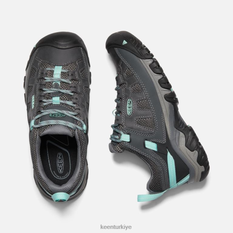 Keen 8L2D2515 kadınlar targhee havalandırma çelik gri-okyanus dalgası