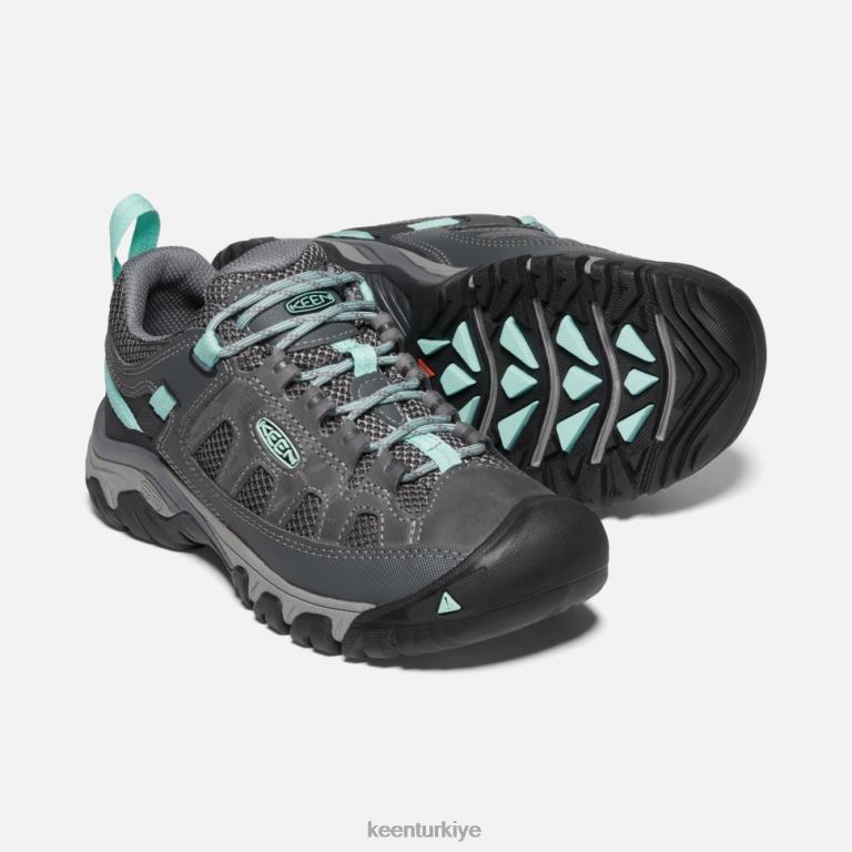 Keen 8L2D2515 kadınlar targhee havalandırma çelik gri-okyanus dalgası