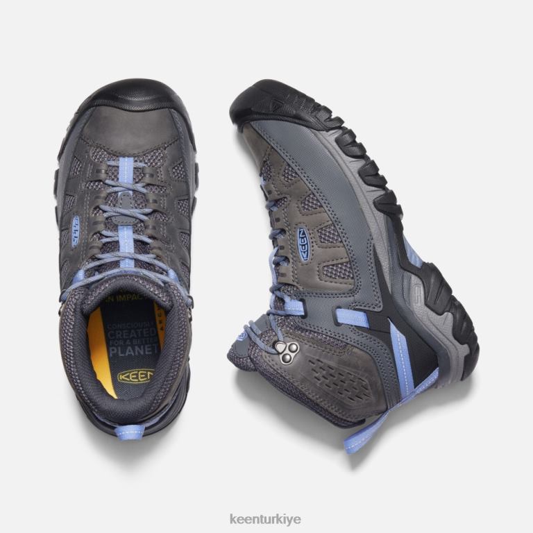 Keen 8L2D2533 kadınlar targhee havalandırma ortası çelik gri-ortanca