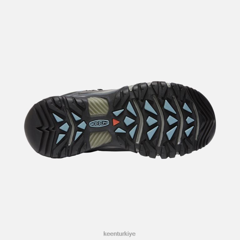 Keen 8L2D2316 kadınlar targhee iii su geçirmez çizme geniş mıknatıs-atlantik mavisi