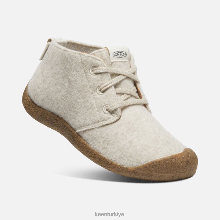 Keen 8L2D2325 kadınlar mosey chukka çizme doğal keçe-huş ağacı