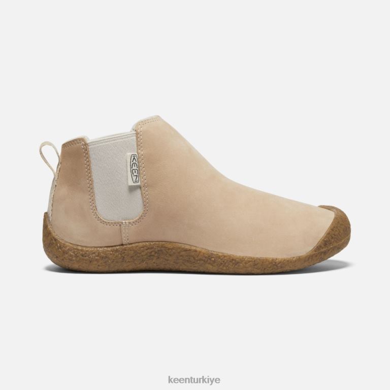 Keen 8L2D2347 kadınlar mosey chelsea deri çizme safari-huş ağacı