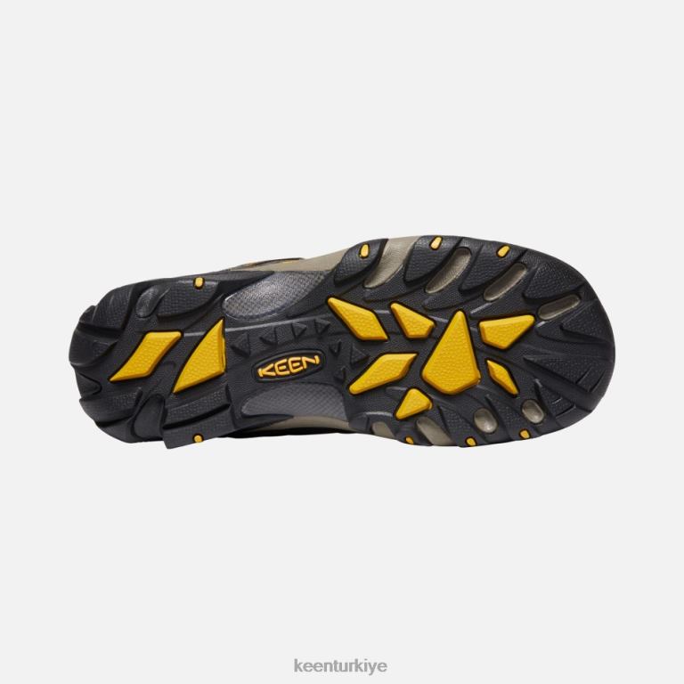 Keen 8L2D2269 öne çıkan targhee ii yürüyüş ayakkabıları kuzgun-sarımsı zeytin