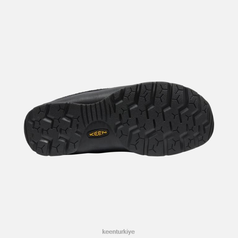 Keen 8L2D211 öne çıkan jasper süet trainer kıllı siyah-siyah