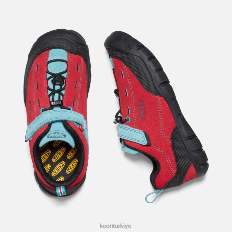Keen 8L2D224 öne çıkan eski \'jasper ii kırmızı halı-porselen