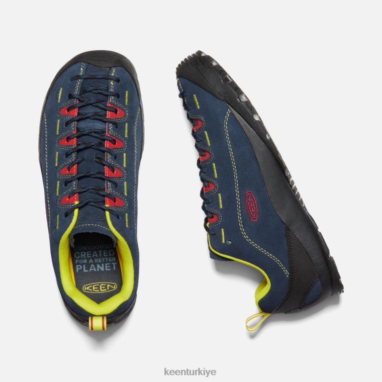 Keen 8L2D28 öne çıkan jasper siyah iris-kırmızı halı