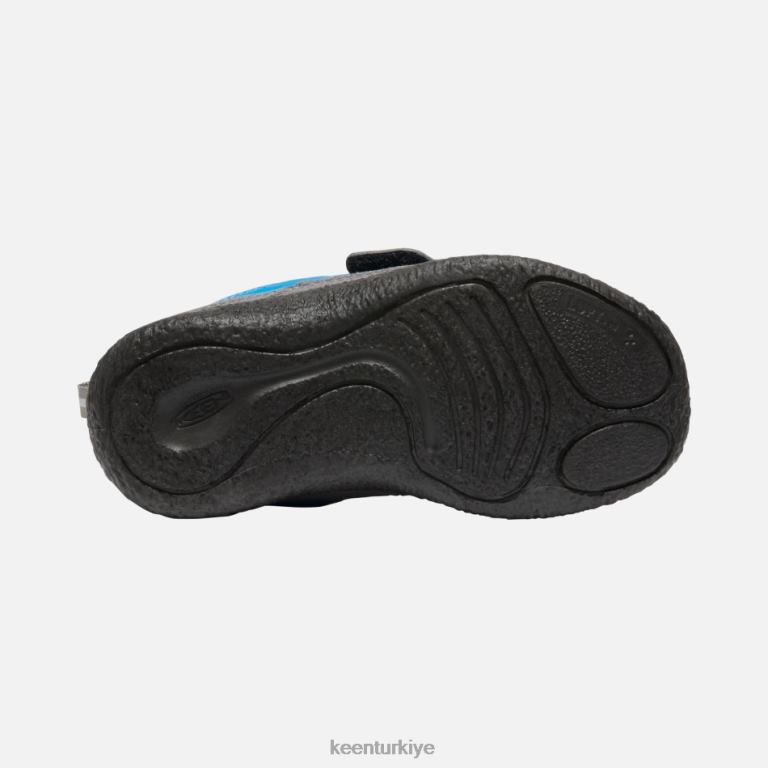 Keen 8L2D2306 öne çıkan genç \'howser şal\' parlak mavi-çelik grisi