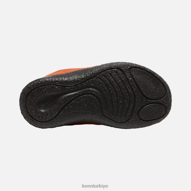 Keen 8L2D2310 öne çıkan genç \'howser ii su geçirmez chukka çömlekçiler kil-siyah