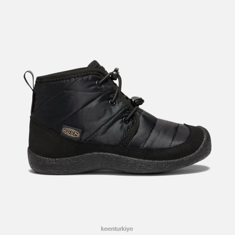 Keen 8L2D2314 öne çıkan eski 'howser ii su geçirmez chukka siyah