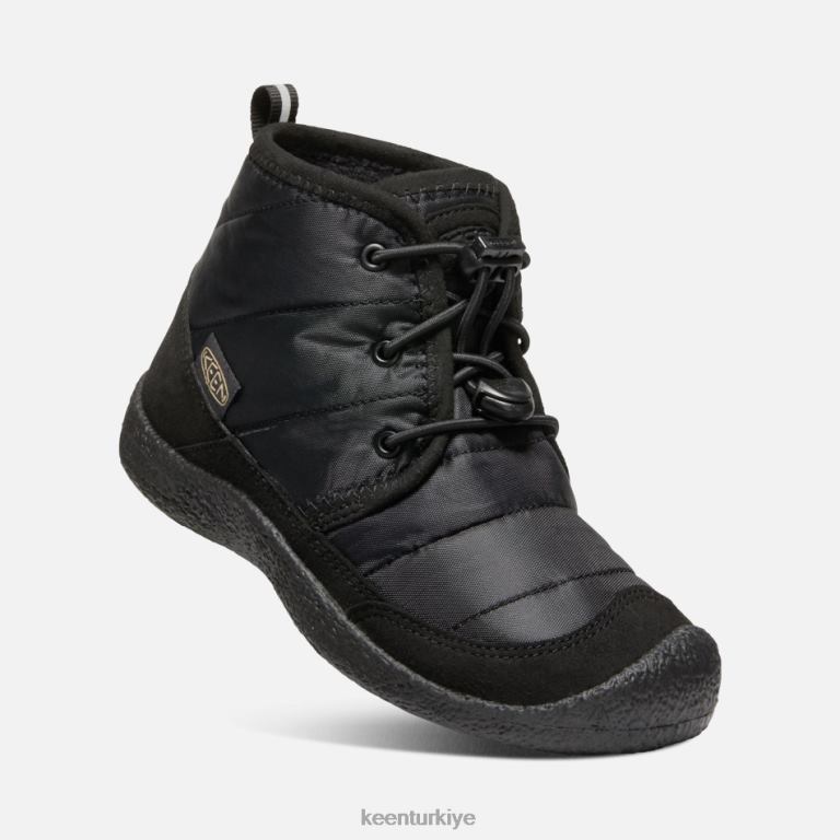 Keen 8L2D2314 öne çıkan eski \'howser ii su geçirmez chukka siyah